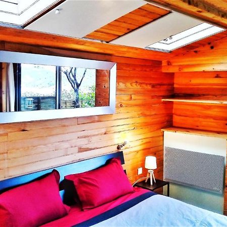 Studio 32m2 - dans propriété avec vue imprenable sur le Lac du Salagou Liausson Exterior foto